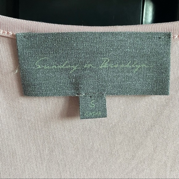 NWOT Sunday in Brooklyn Light Pink/Mauve Tank (S) - Picture 3 of 9